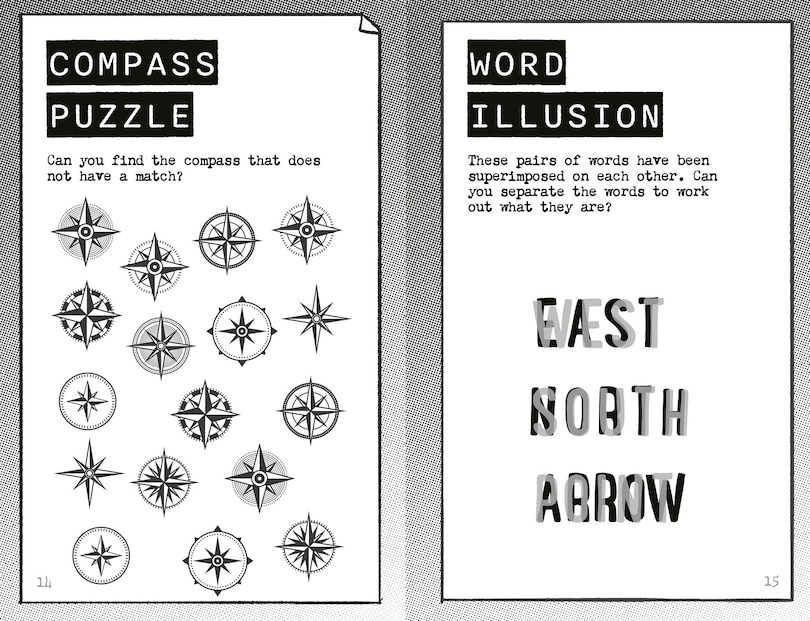 Aperçu du contenu_Spy Agency Puzzle Book – The Risky Rescue