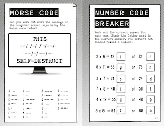 Aperçu du contenu 3_Spy Agency Puzzle Book – The Risky Rescue