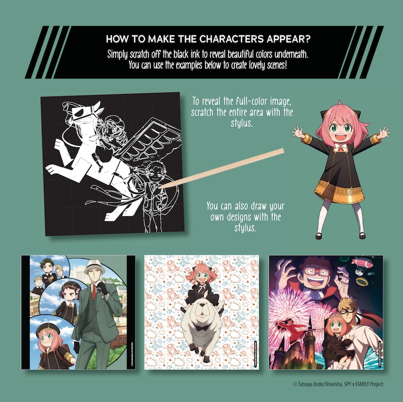 Sample content 4_SPY x FAMILY S1 Scratch Cards