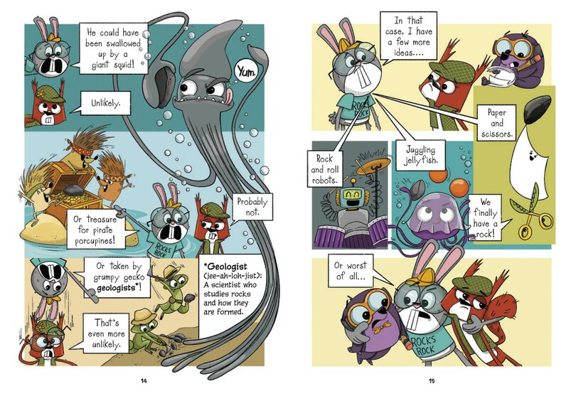 Sample content_Squirrel Lock Holmes #1: The Pet Rock Mystery