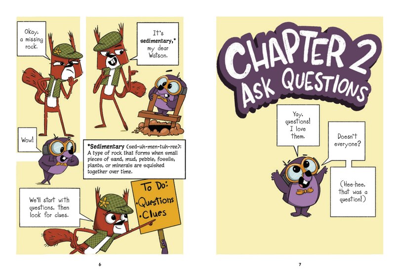 Sample content 2_Squirrel Lock Holmes #1: The Pet Rock Mystery