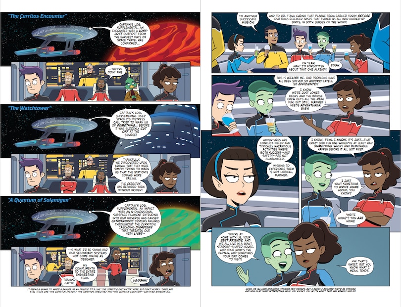 Sample content 2_Star Trek: Lower Decks, Vol. 1: Second Contact