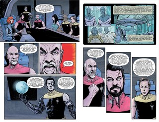 Aper&ccedil;u du contenu_Star Trek: The Next Generation--The Mirror War--IDW Classic Collections