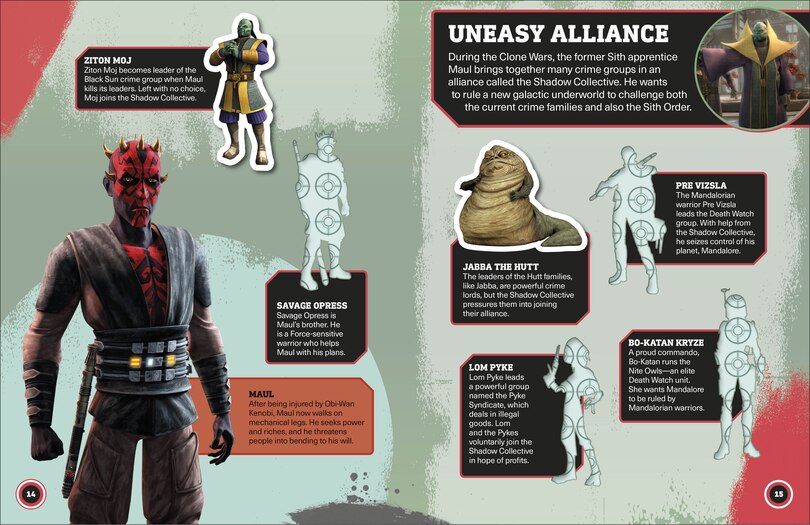 Aper&ccedil;u du contenu 3_Star Wars Bounty Hunters Ultimate Sticker Collection