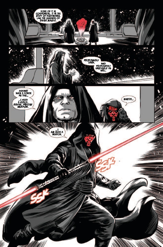 Sample content 3_STAR WARS: DARTH MAUL - BLACK, WHITE & RED