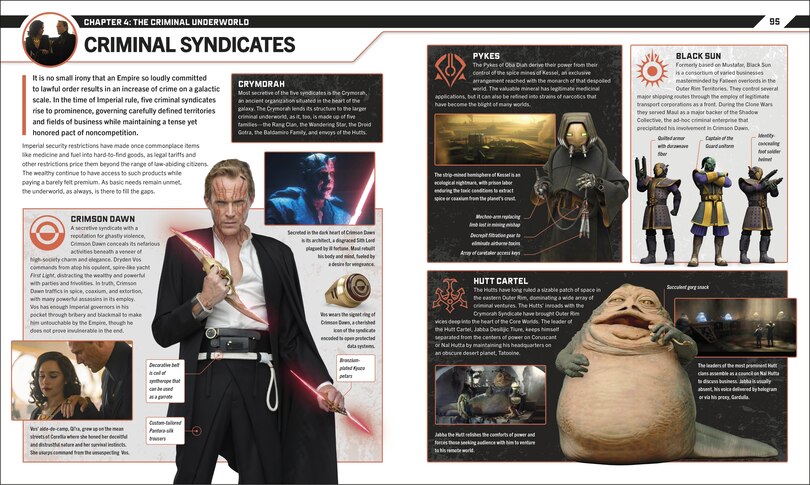 Aper&ccedil;u du contenu_Star Wars Dawn of Rebellion The Visual Guide