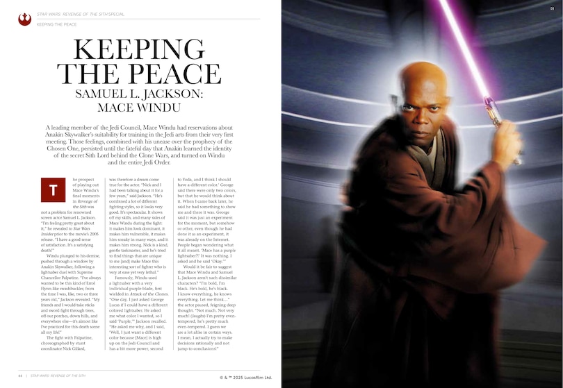 Sample content 4_Star Wars Insider Presents Revenge of the Sith 20 Year Anniversary Special