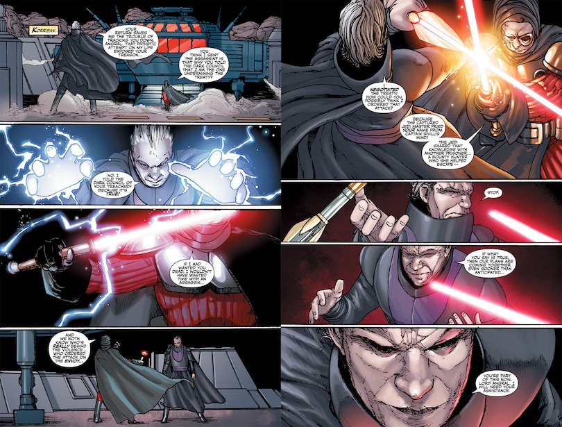Sample content 2_STAR WARS LEGENDS: THE OLD REPUBLIC OMNIBUS VOL. 2