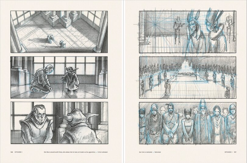 Aper&ccedil;u du contenu 2_Star Wars Storyboards