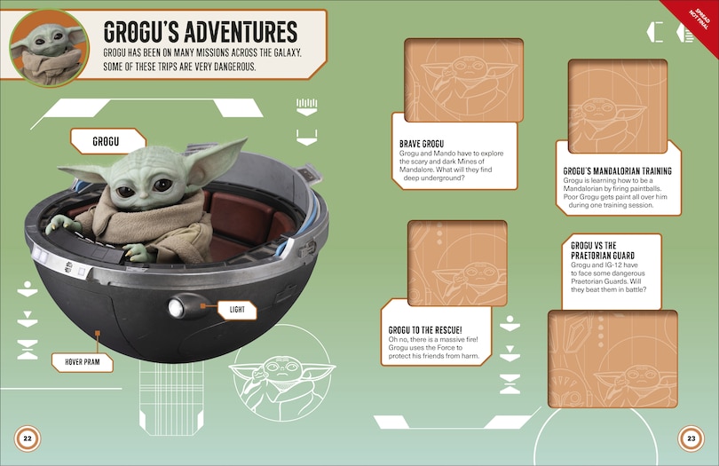 Sample content 2_Star Wars The Mandalorian Grogu Ultimate Sticker Collection