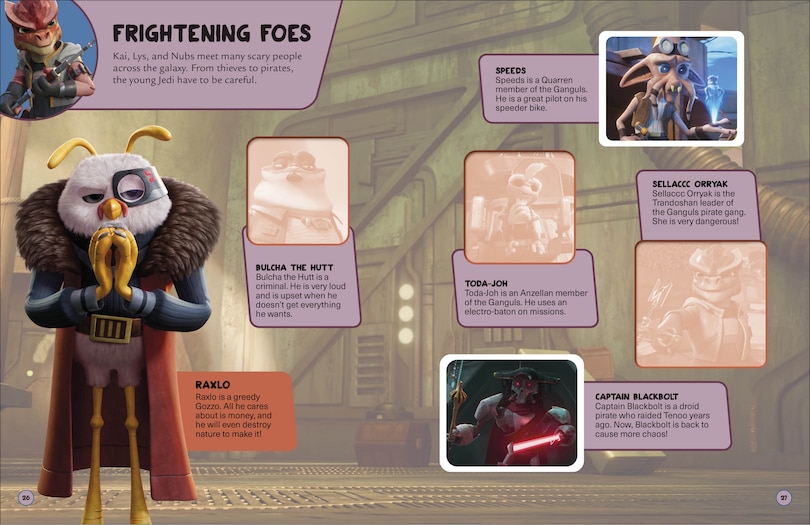 Aper&ccedil;u du contenu 5_Star Wars Young Jedi Adventures Ultimate Sticker Collection