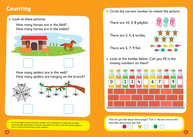 Aper&ccedil;u du contenu_Starting School Workbook Ages 3-5