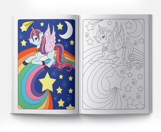 Aper&ccedil;u du contenu 2_Stay Magical Unicorn Copy Coloring Book: Fun Activity Books For Children