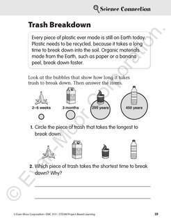 Aperçu du contenu 4_STEAM Project-Based Learning, Grade 1 Teacher Resource