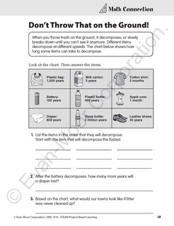 Aperçu du contenu 4_STEAM Project-Based Learning, Grade 3 Teacher Resource