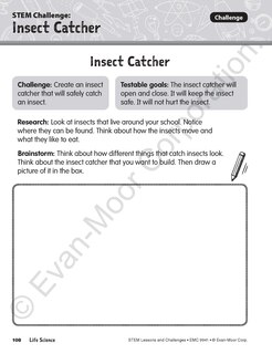 Aper&ccedil;u du contenu 4_Stem Lessons and Challenges, Grade 1