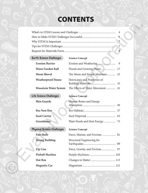 Sample content_STEM Lessons and Challenges, Grade 2 Teacher Resource