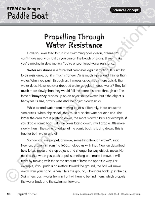 Aperçu du contenu 2_STEM Lessons and Challenges, Grade 4 Teacher Resource