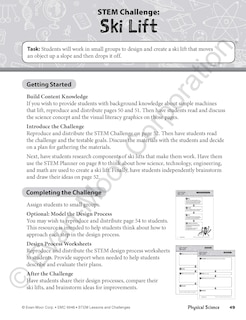 Aperçu du contenu 2_STEM Lessons and Challenges, Grade 6 Teacher Resource