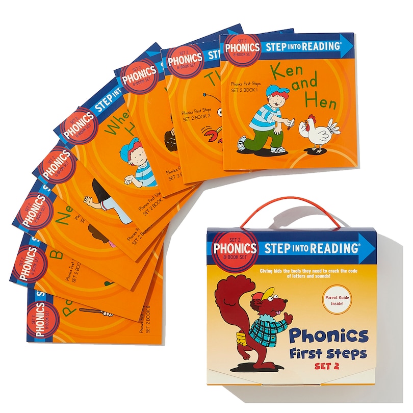 Aperçu du contenu 3_Step into Reading Set 2 Phonics First Steps Box Set