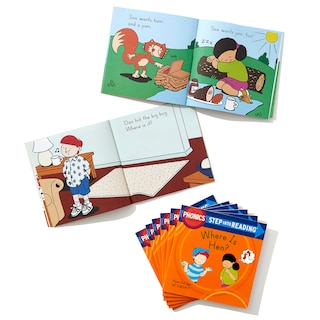 Aperçu du contenu 5_Step into Reading Set 2 Phonics First Steps Box Set