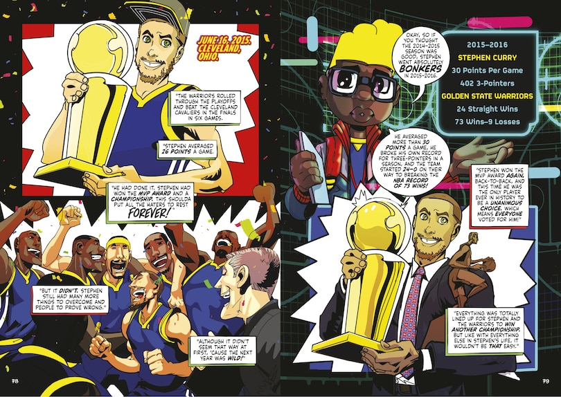 Sample content 2_Stephen Curry: The Official Graphic Novel