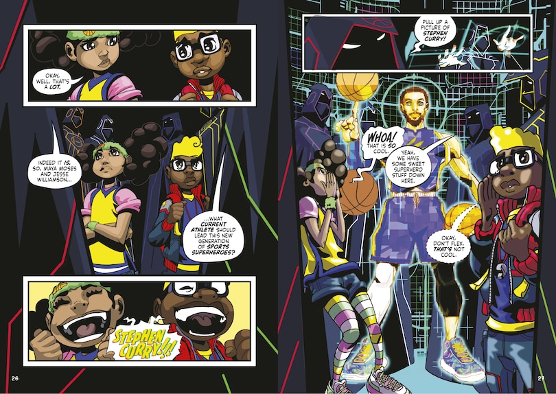 Sample content 4_Stephen Curry: The Official Graphic Novel