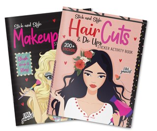 Aper&ccedil;u du contenu 3_Stick and Style - Hair cuts & Do ups (Sticker Activity Book)
