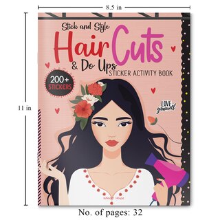 Aper&ccedil;u du contenu 4_Stick and Style - Hair cuts & Do ups (Sticker Activity Book)