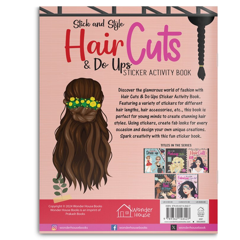 Aper&ccedil;u du contenu 5_Stick and Style - Hair cuts & Do ups (Sticker Activity Book)