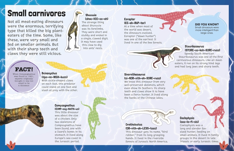 Aper&ccedil;u du contenu 2_Sticker Encyclopedia Dinosaurs