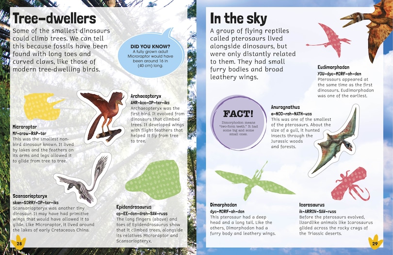 Aper&ccedil;u du contenu 5_Sticker Encyclopedia Dinosaurs