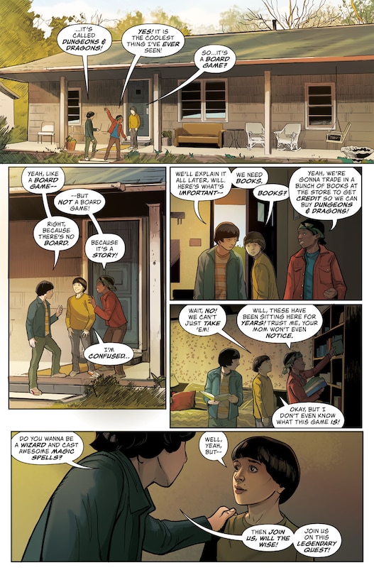 Sample content 5_Stranger Things and Dungeons & Dragons Library Edition