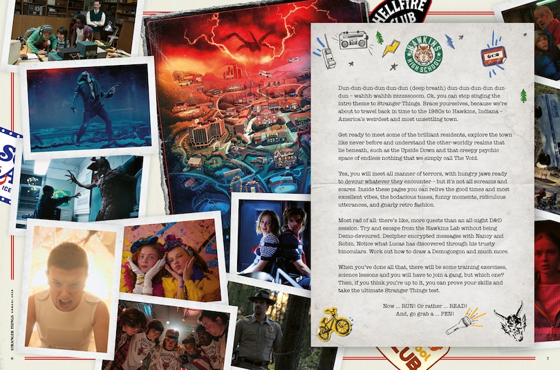 Aper&ccedil;u du contenu_Stranger Things Annual 2026