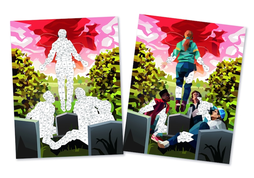 Sample content_Stranger Things: The Official Color-with-Stickers Book