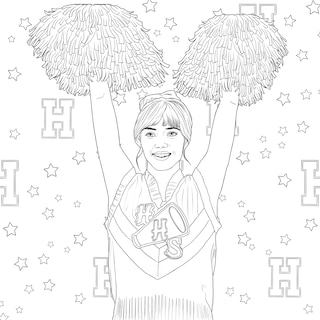 Sample content_Stranger Things: The Official Coloring Book, Season 4