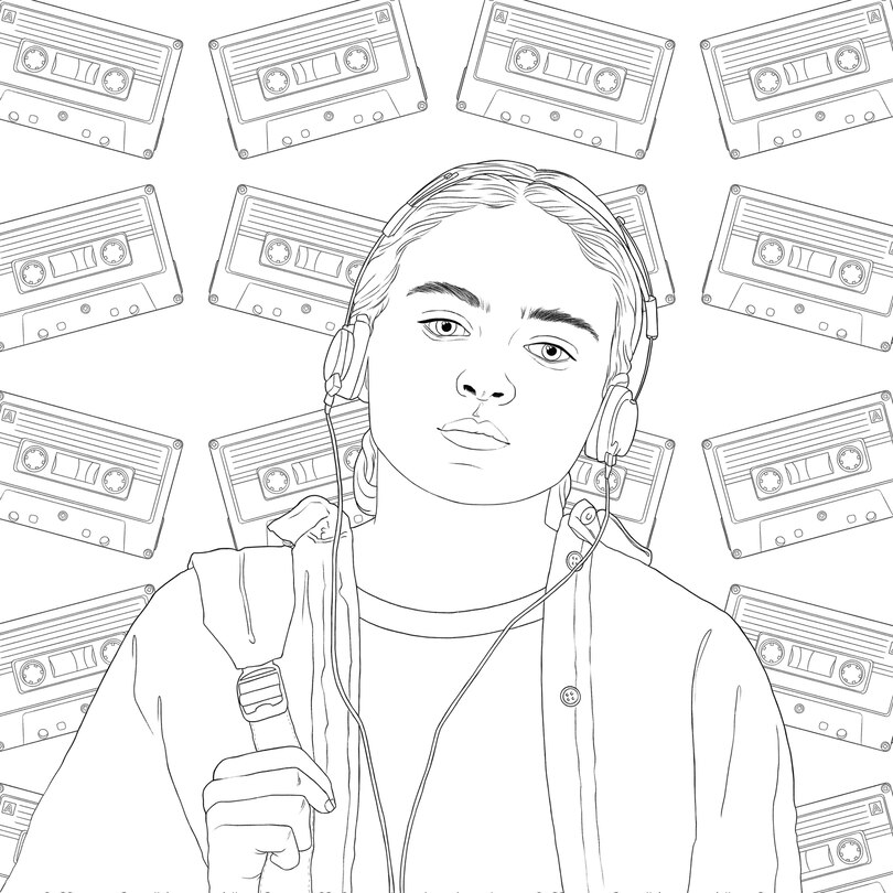 Sample content 5_Stranger Things: The Official Coloring Book, Season 4