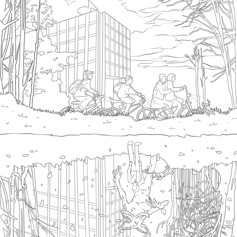 Sample content 3_Stranger Things: The Official Coloring Book