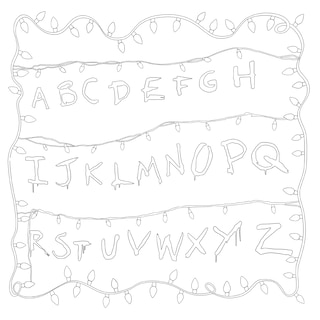 Sample content 5_Stranger Things: The Official Coloring Book