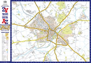 Aper&ccedil;u du contenu 2_Stratford-Upon-Avon A-Z Pocket Street Map