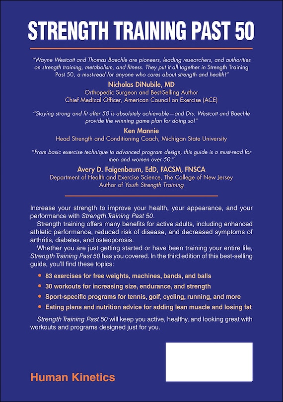 Couverture arrière_Strength Training Past 50