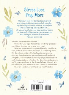 Back cover_Stress Less, Pray More Devotional Journal