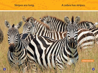 Sample content_Stripes and Spots (National Geographic Kids Readers, Pre-Reader)