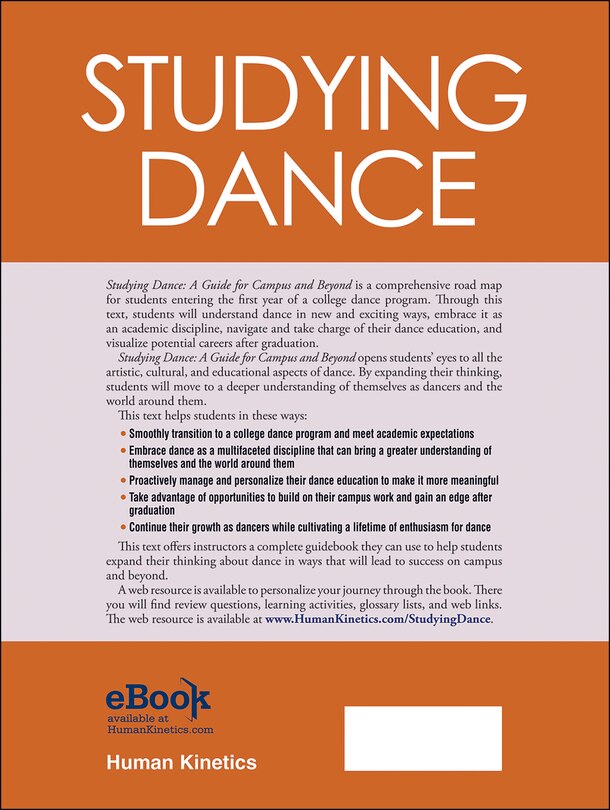 Couverture arri&egrave;re_Studying Dance