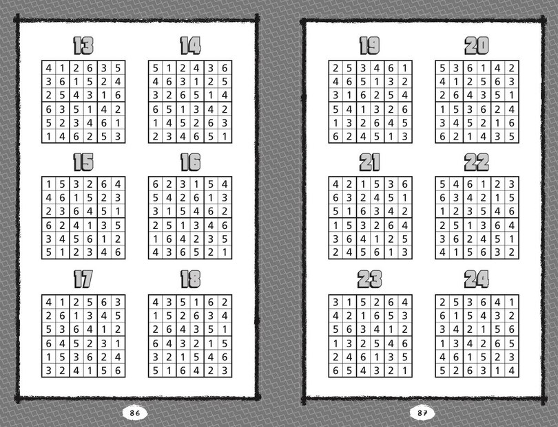 Sample content 5_Sudoku Puzzles For Vacation
