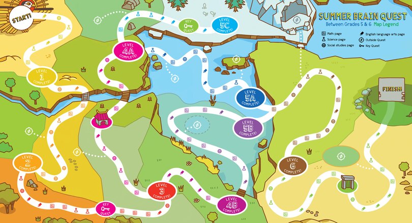 Sample content_Summer Brain Quest: Between Grades 5 & 6