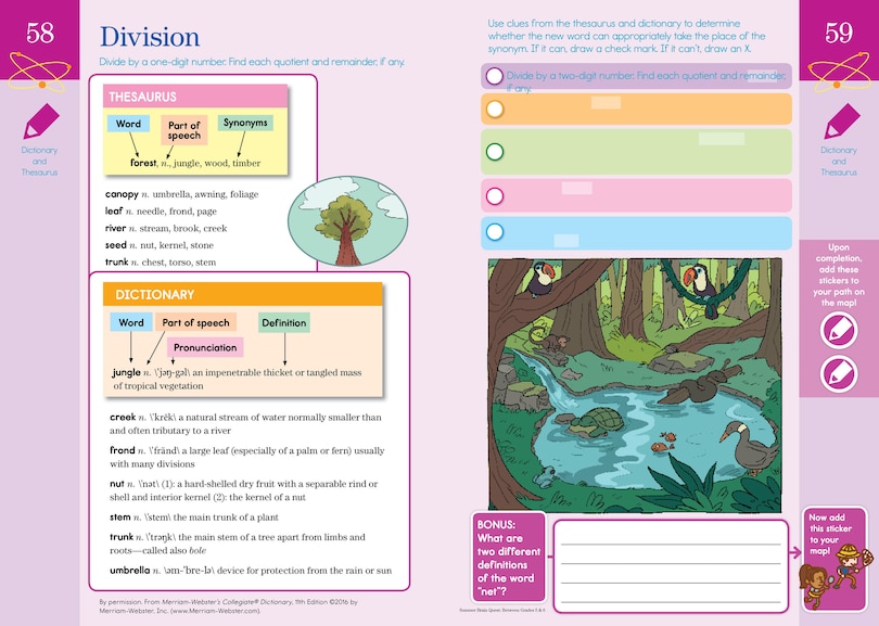 Sample content 4_Summer Brain Quest: Between Grades 5 & 6