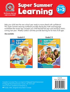 Couverture arrière_Super Summer Learning Workbook Grade 1 to Grade 2