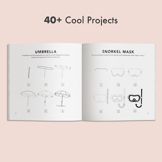 Sample content 4_Summer Things: How to Draw Books for Kids Featuring Beach Fun, Summer Camp, Picnics, and More