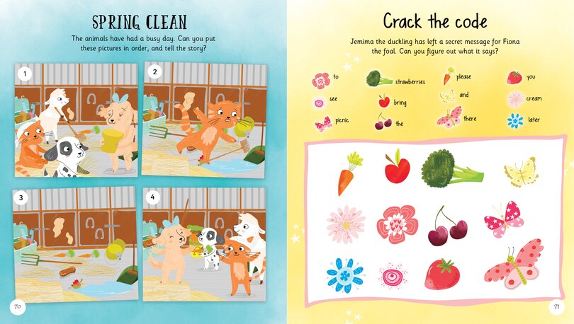Aper&ccedil;u du contenu 3_Super-cute Baby Animals Activity Book